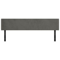 vidaXL Headboard with Ears Dark Gray 72