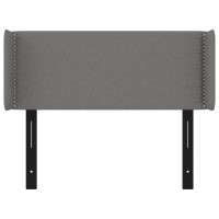 vidaXL Headboard with Ears Dark Gray 40.6