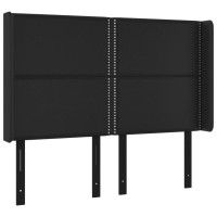 vidaXL Headboard with Ears Black 57.9