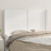 vidaXL Headboard with Ears White 57.9