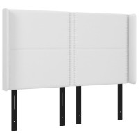 vidaXL Headboard with Ears White 57.9