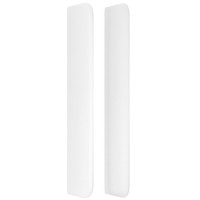 vidaXL Headboard with Ears White 57.9