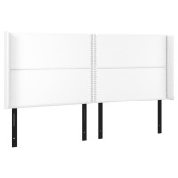 vidaXL Headboard with Ears White 64.2