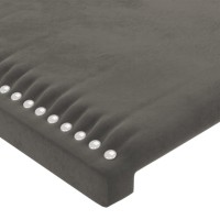 vidaXL Headboard with Ears Dark Gray 72