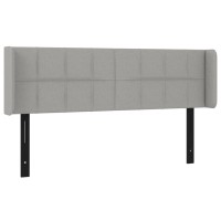 vidaXL Headboard with Ears Light Gray 57.9