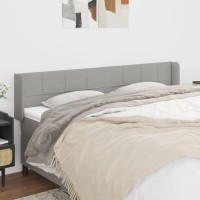 vidaXL Headboard with Ears Light Gray 72