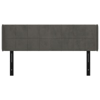 vidaXL Headboard with Ears Dark Gray 57.9