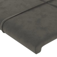 vidaXL Headboard with Ears Dark Gray 72