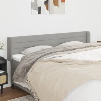 vidaXL Headboard with Ears Light Gray 64.2