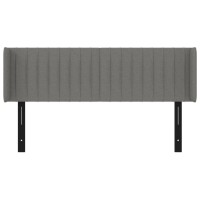 vidaXL Headboard with Ears Dark Gray 57.9