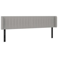 vidaXL Headboard with Ears Light Gray 79.9