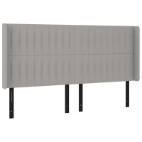 vidaXL Headboard with Ears Light Gray 79.9