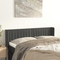 vidaXL Headboard with Ears Dark Gray 57.9