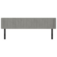 vidaXL Headboard with Ears Light Gray 72