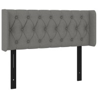 vidaXL Headboard with Ears Dark Gray 40.6