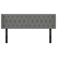 vidaXL Headboard with Ears Dark Gray 57.9