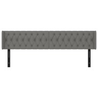 vidaXL Headboard with Ears Dark Gray 72