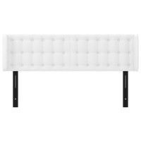 vidaXL Headboard with Ears White 57.9