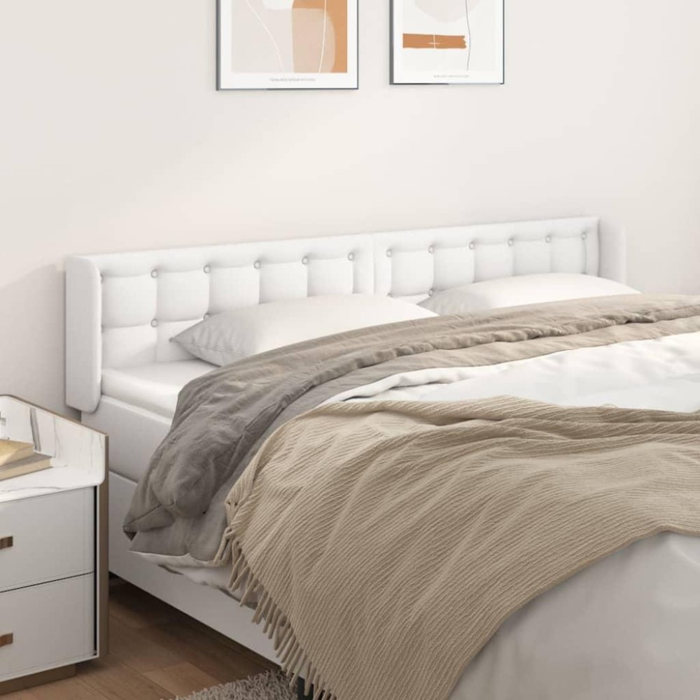 vidaXL Headboard with Ears White 64.2