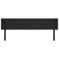 vidaXL Headboard with Ears Black 79.9