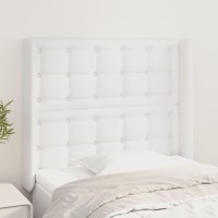 vidaXL Headboard with Ears White 40.6