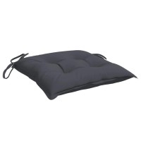 vidaXL Chair Cushions 6 pcs Anthracite 15.7
