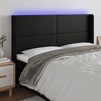 vidaXL LED Headboard Black 72