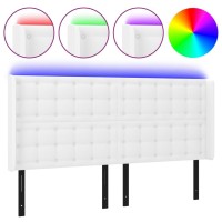 vidaXL LED Headboard White 72