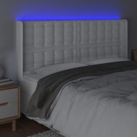 vidaXL LED Headboard White 72