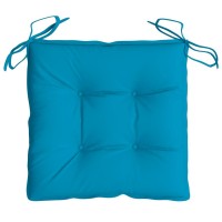 vidaXL Chair Cushions 6 pcs Light Blue 19.7