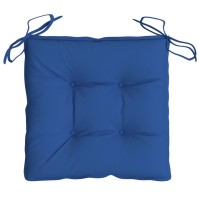 vidaXL Chair Cushions 4 pcs Blue 19.7
