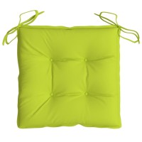 vidaXL Chair Cushions 6 pcs Bright Green 19.7