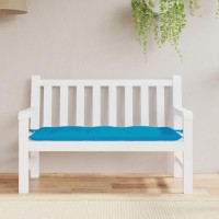 vidaXL Garden Bench Cushion Light Blue 47.2