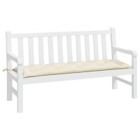 vidaXL Garden Bench Cushion Cream White 59.1