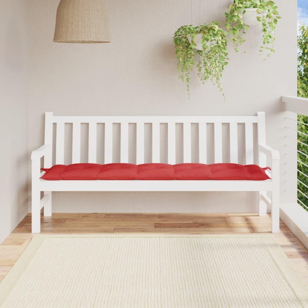 vidaXL Garden Bench Cushion Red 70.9