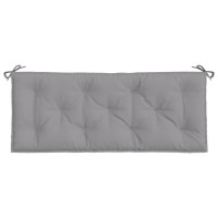 vidaXL Garden Bench Cushions 2pcs Gray 47.2