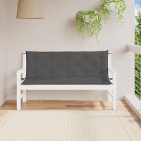 vidaXL Garden Bench Cushions 2pcs Anthracite 59.1