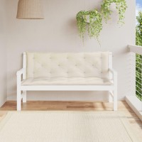 vidaXL Garden Bench Cushions 2pcs Cream White 59.1