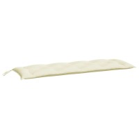 vidaXL Garden Bench Cushions 2pcs Cream White 59.1