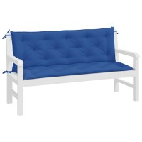 vidaXL Garden Bench Cushions 2pcs Blue 59.1