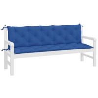vidaXL Garden Bench Cushions 2pcs Blue 70.9