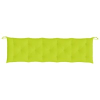 vidaXL Garden Bench Cushions 2pcs Bright Green 70.9