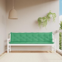 vidaXL Garden Bench Cushions 2pcs Green 78.7
