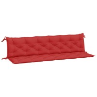 vidaXL Garden Bench Cushions 2pcs Red 78.7