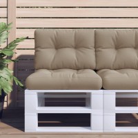 vidaXL Pallet Cushion Taupe 23.6