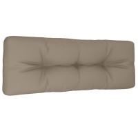vidaXL Pallet Cushion Taupe 47.2