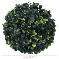 vidaXL Artificial Boxwood Balls 4 pcs 4.7