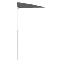 vidaXL Garden Half Parasol with Pole 70.9