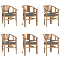 vidaXL 7 Piece Patio Dining Set Solid Wood Teak