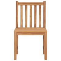 Vidaxl Patio Chairs 2 Pcs Solid Teak Wood